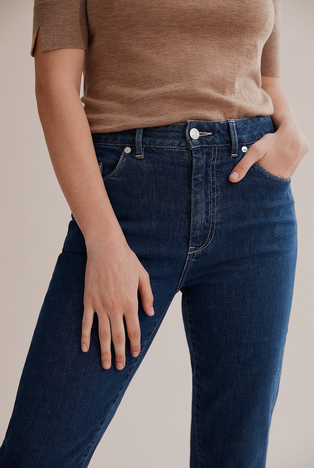 Tapered Crop Jean