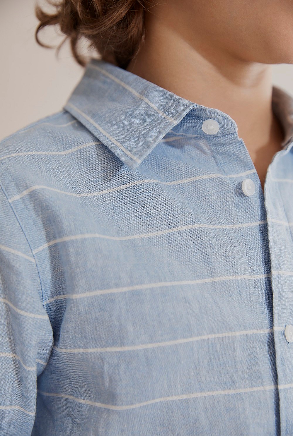 Linen Stripe Shirt