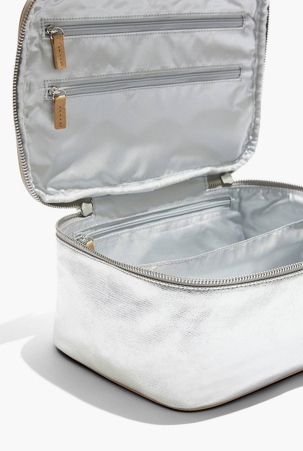 Metallic Large Cosmetic Bag