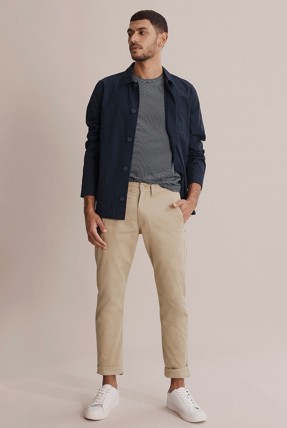 Australian Cotton Standard Fit Stretch Chino