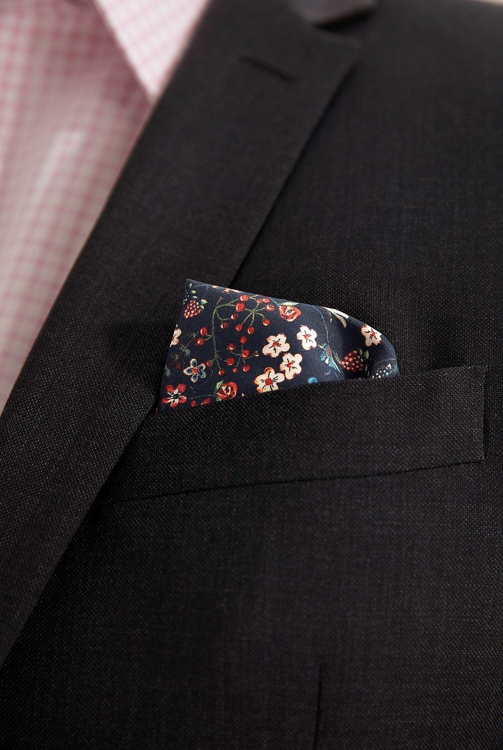 Botanical Liberty Pocket Square