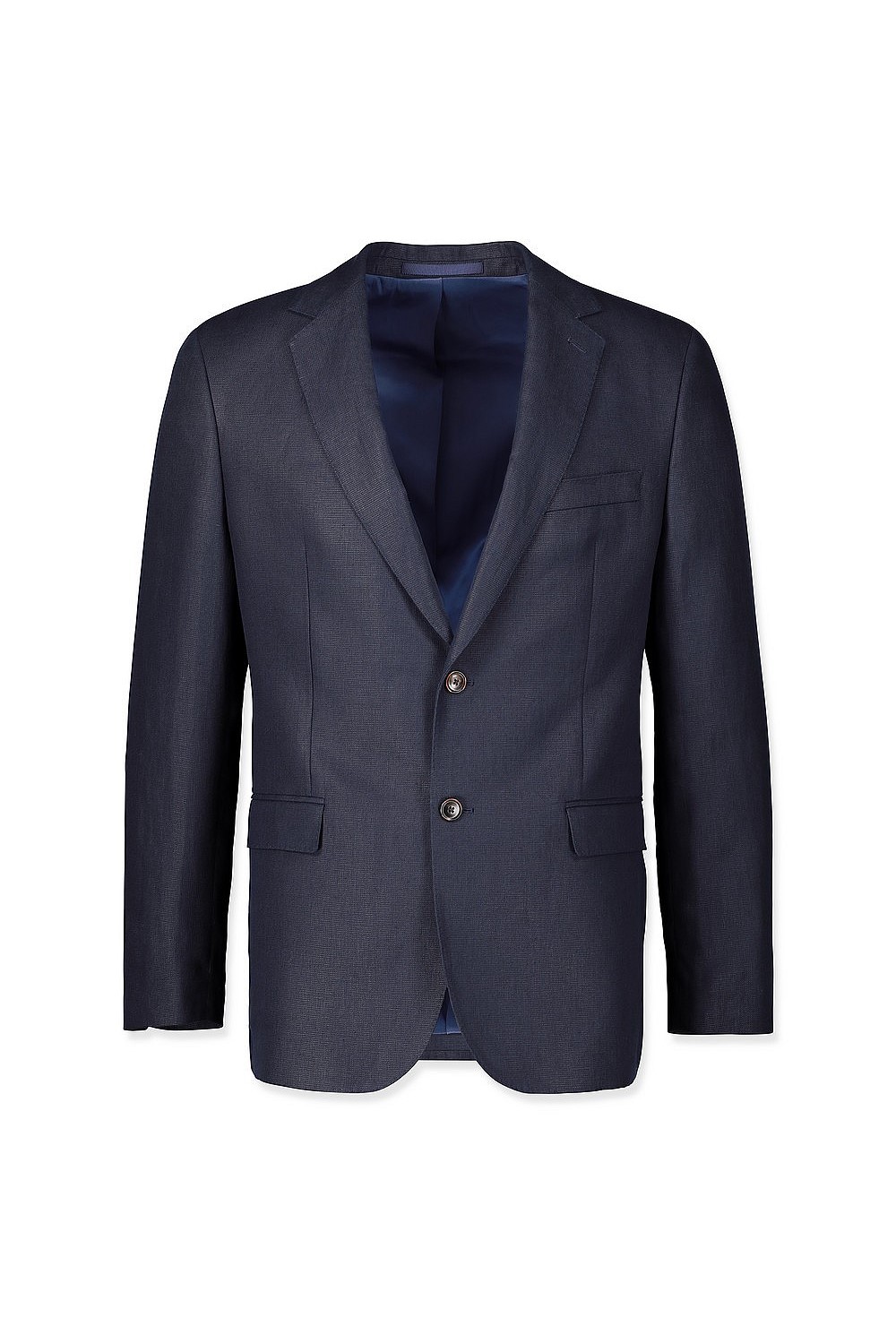 Regular Textured Linen Blazer