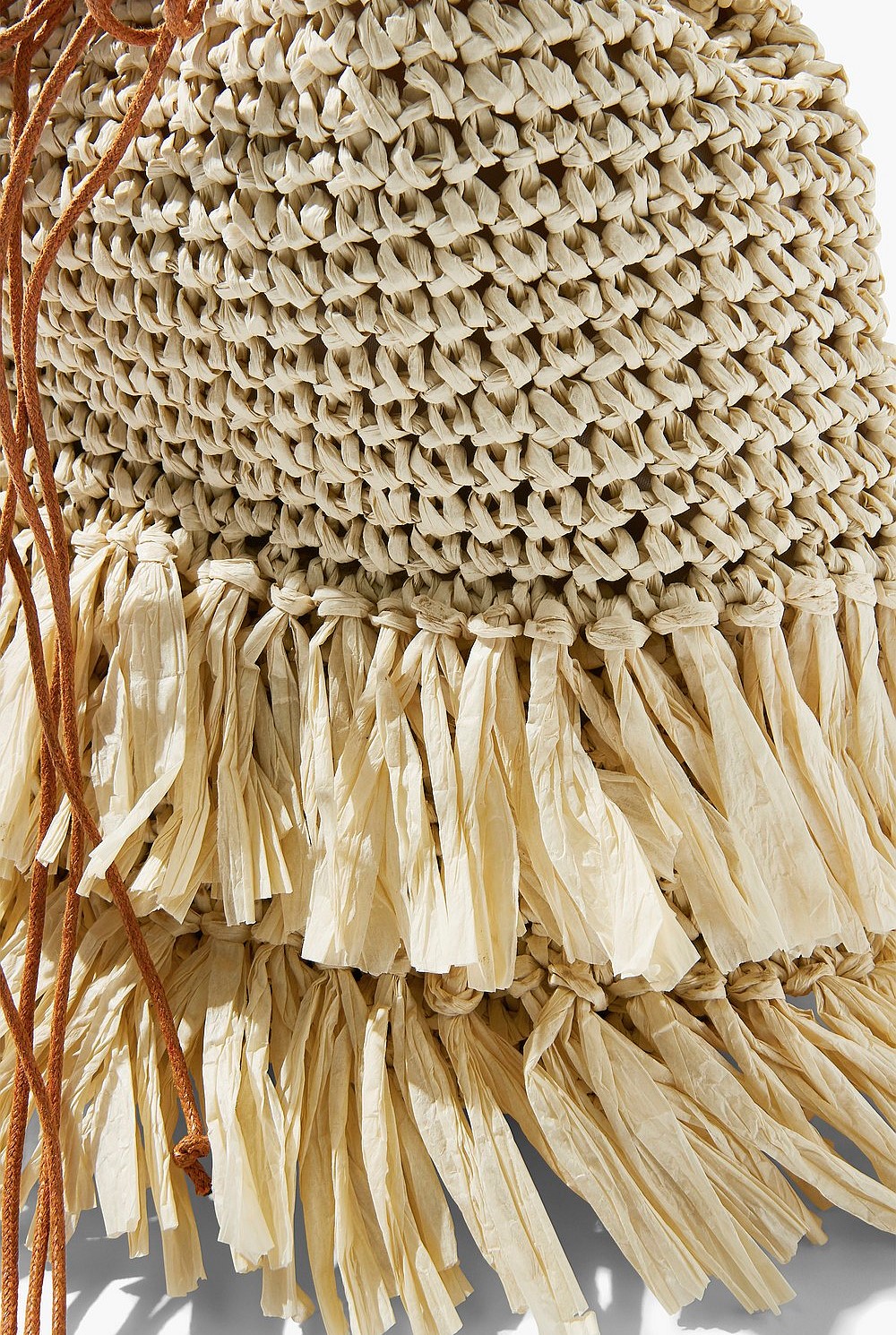 Fringed Bucket Bag