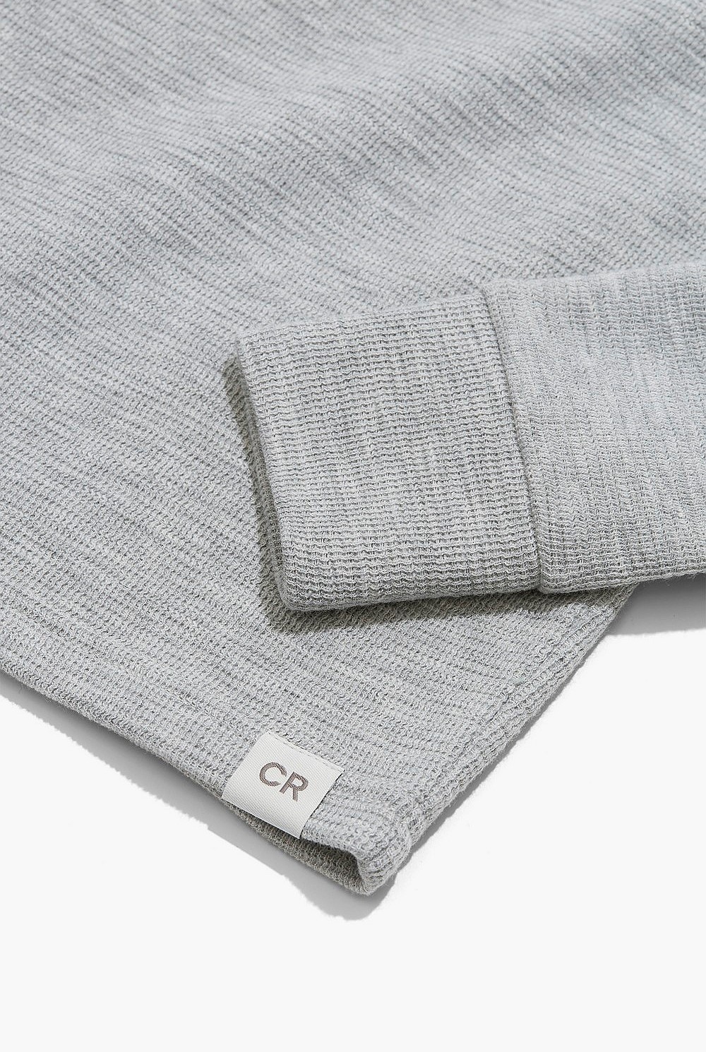 Organically Grown Cotton Slub Texture Henley