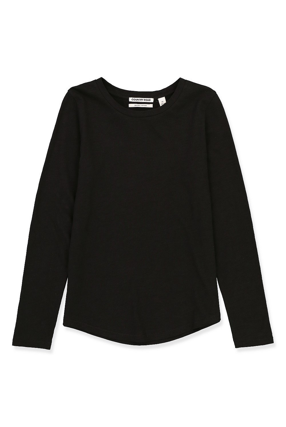 Long Sleeve Cotton Slub T-Shirt