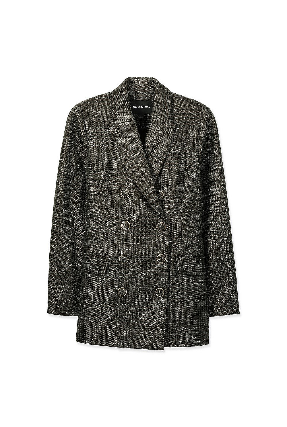 Double Breasted Longline Blazer