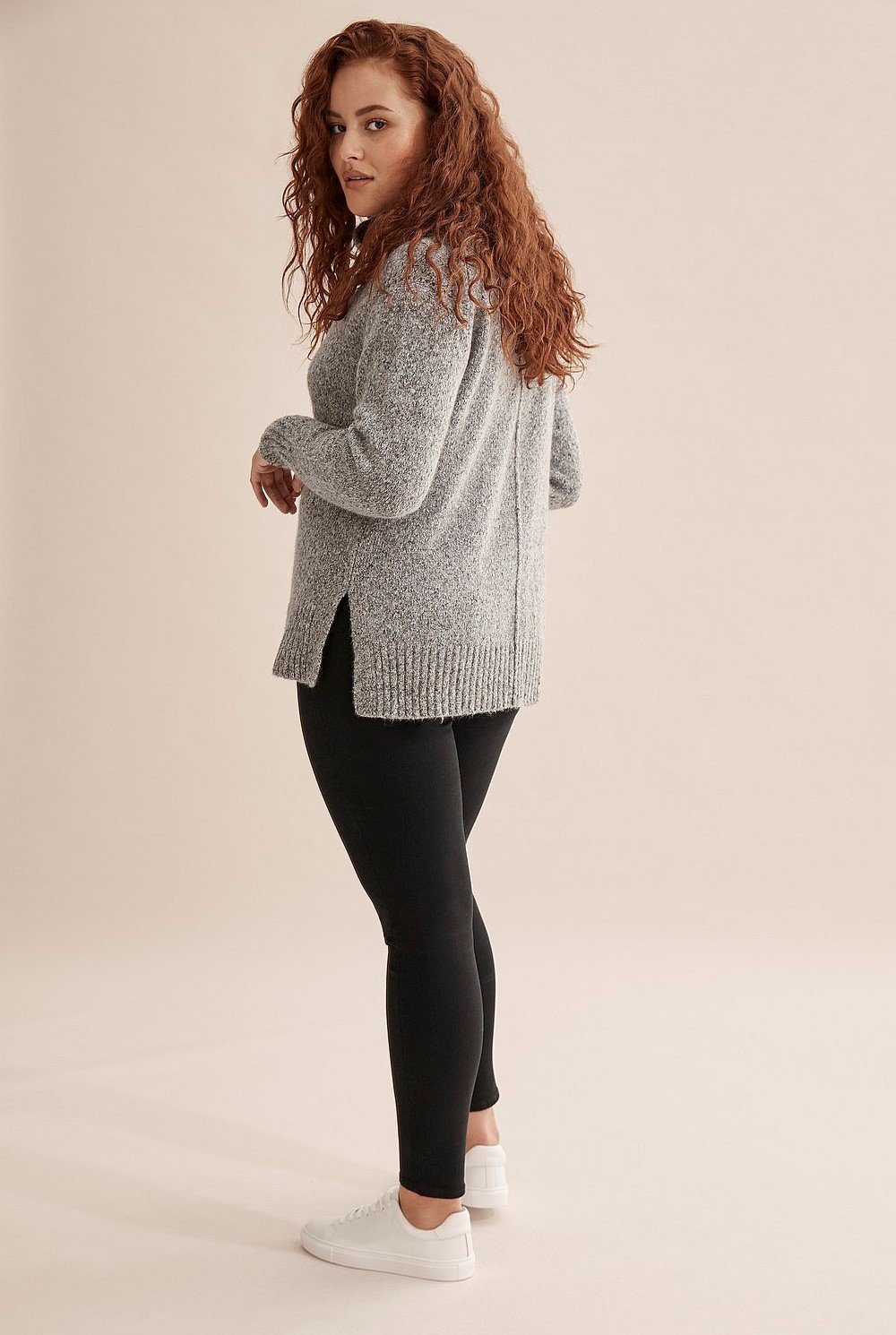 Nep Yarn Interest Knit