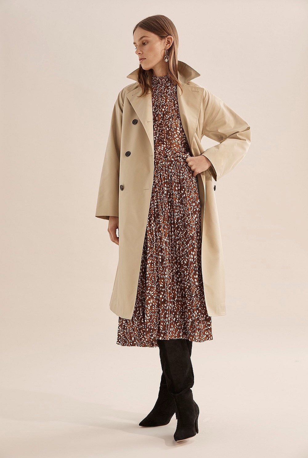 Cotton Trench Coat