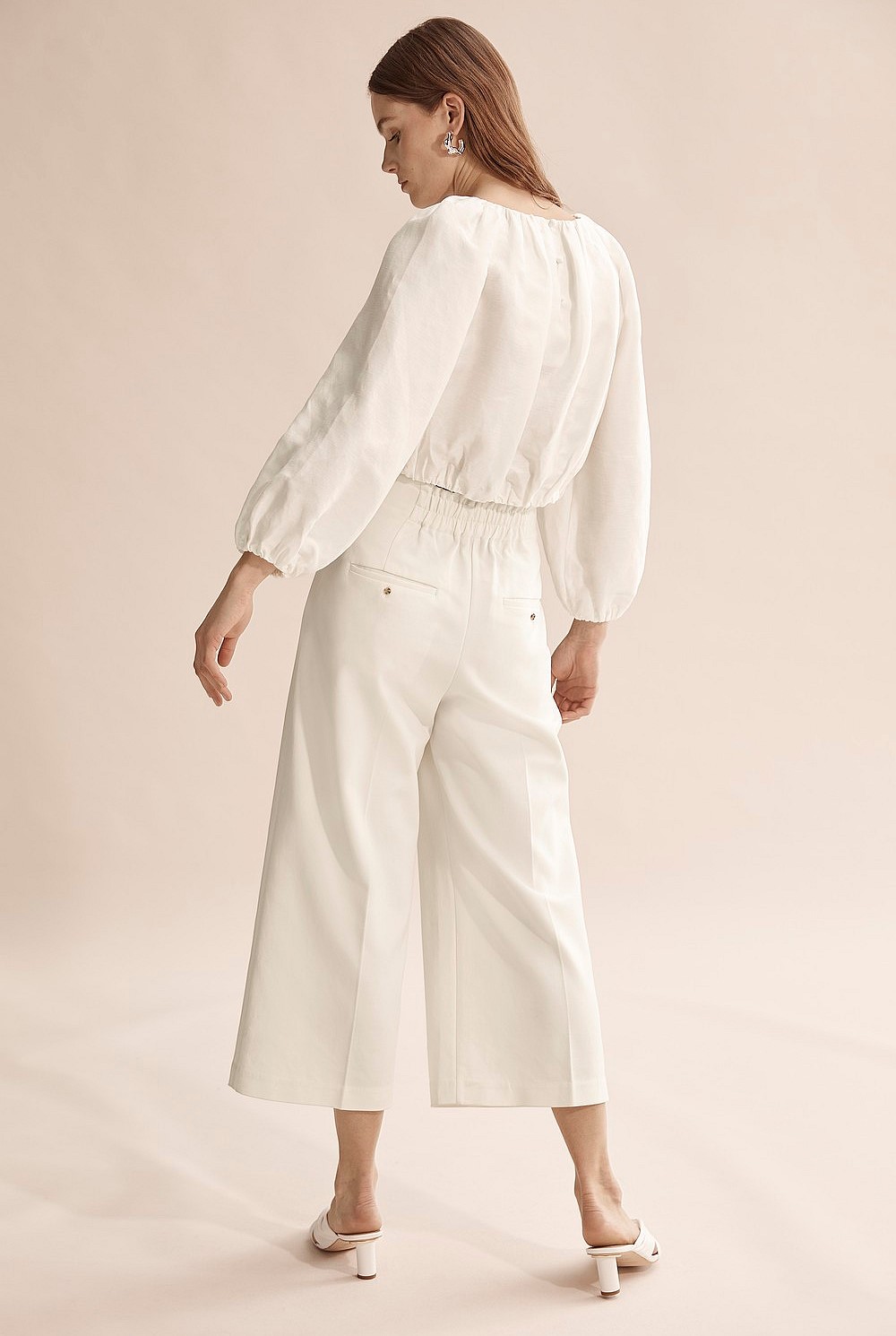 Bubble Sleeve Top