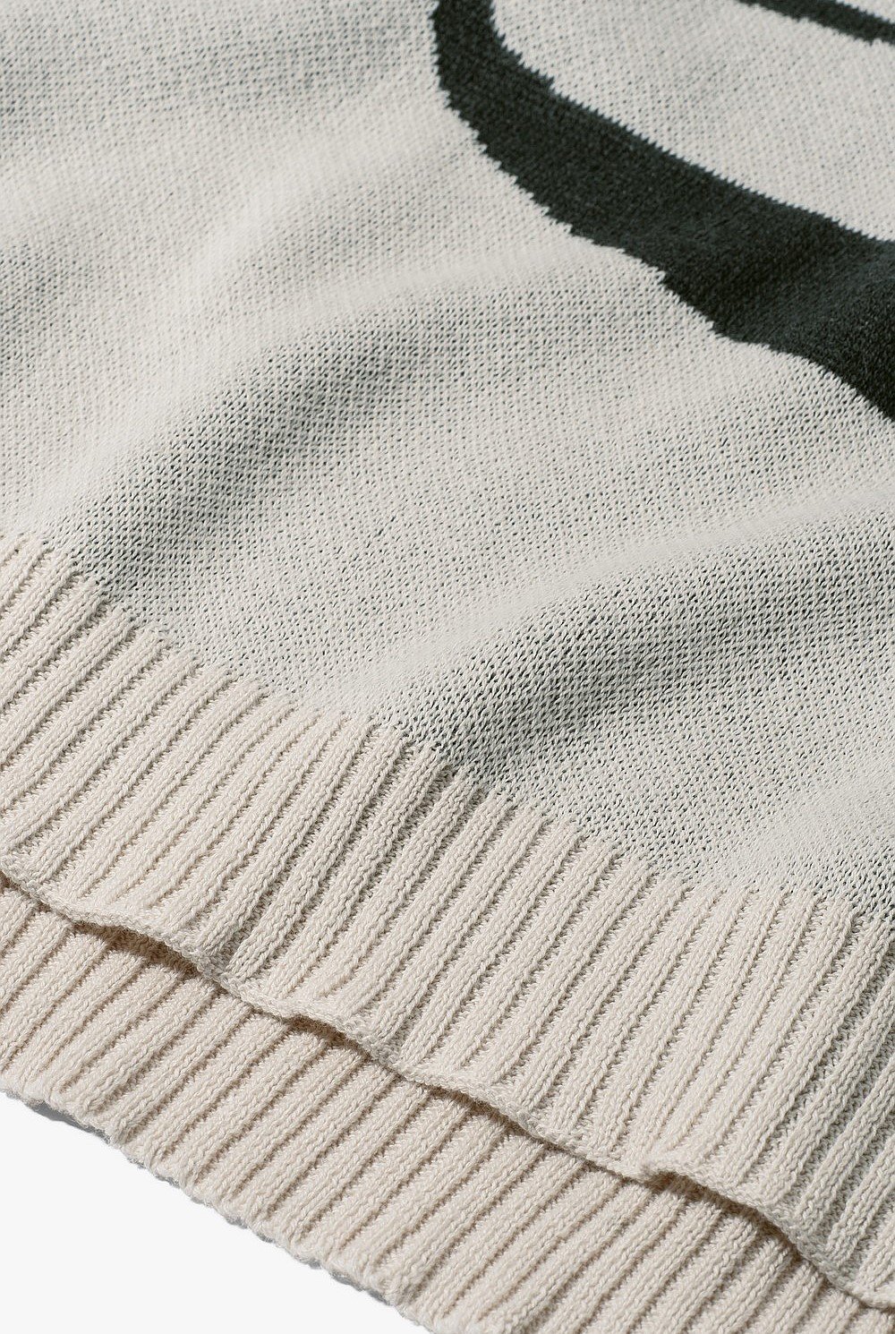 Organically Grown Cotton Heritage Knit Throw