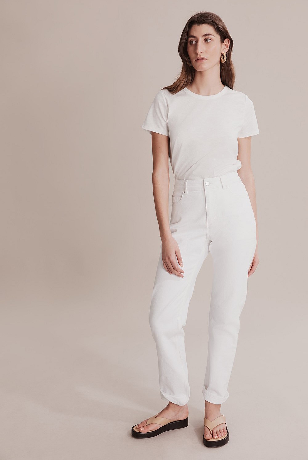Cotton Slub Short Sleeve T-Shirt