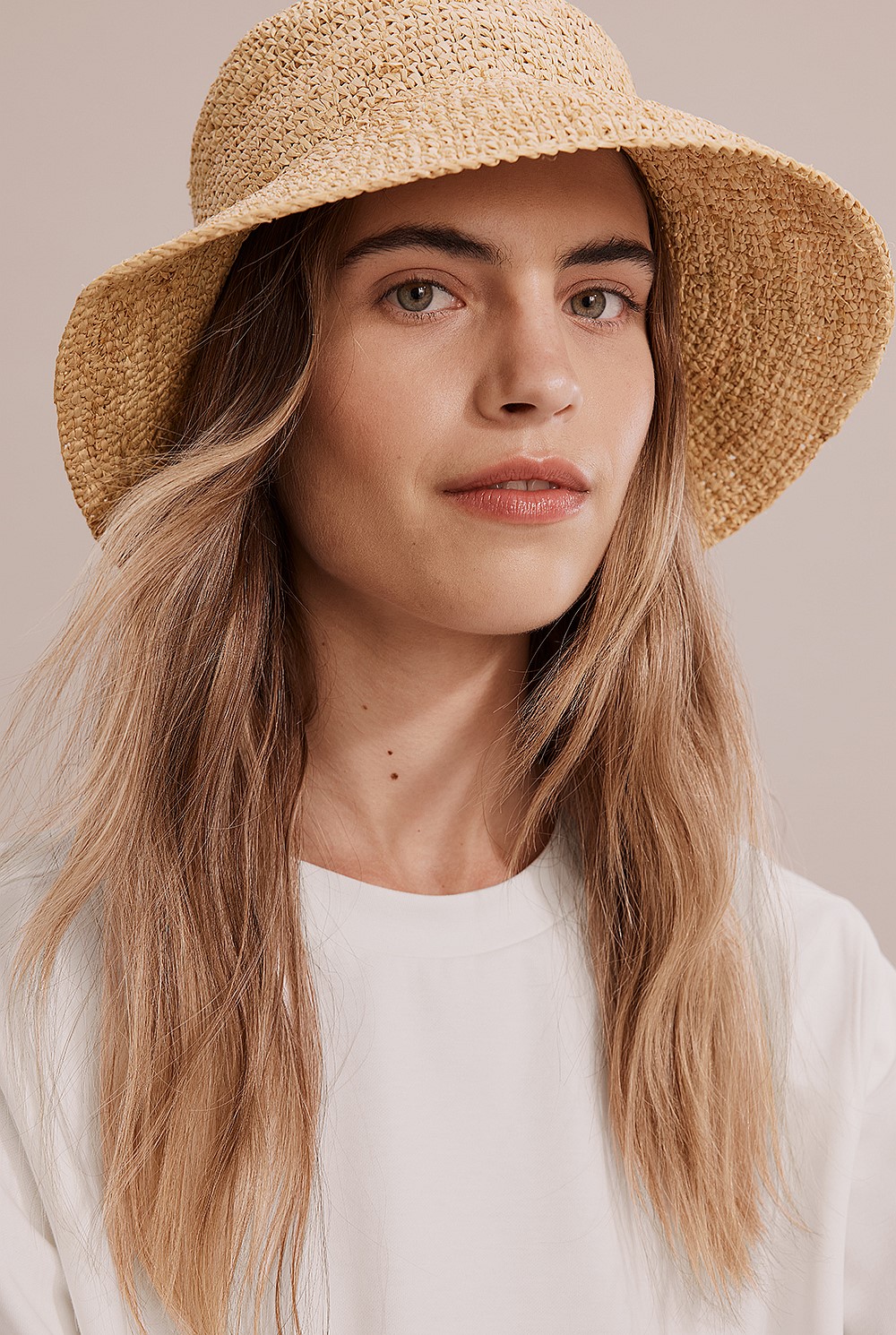 Raffia Bucket Hat