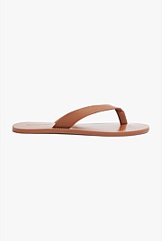 Tan Leather Thong - Thongs & Slides | Country Road