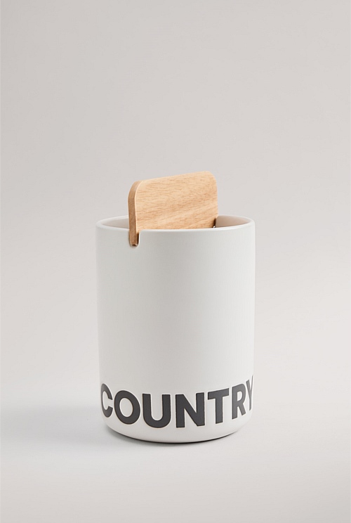 Snow Demm Utensil Holder Kitchen & Dining Country Road