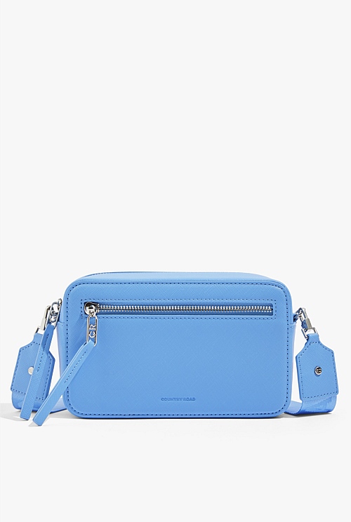 Cerulean Blue Branded Camera Bag Bags Country Road