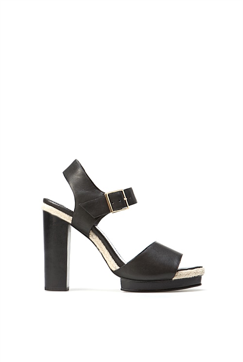 Black Iris Platform Sandal - Sandals & Thongs | Country Road