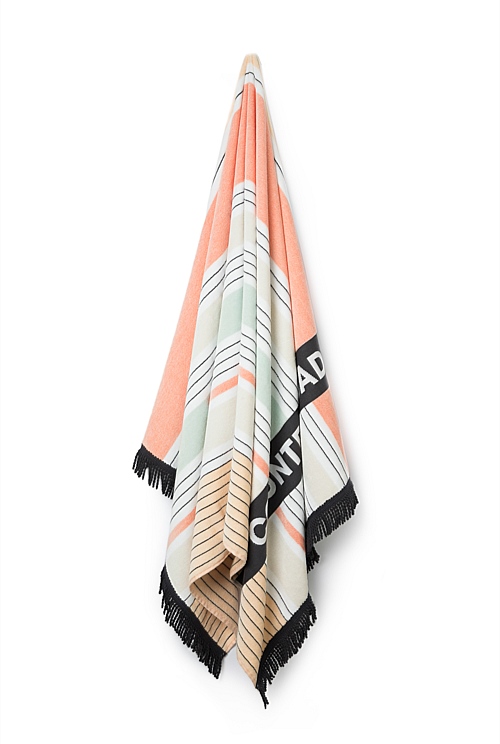 Peach Pink Hawley Beach Towel Beach Towels Country Road