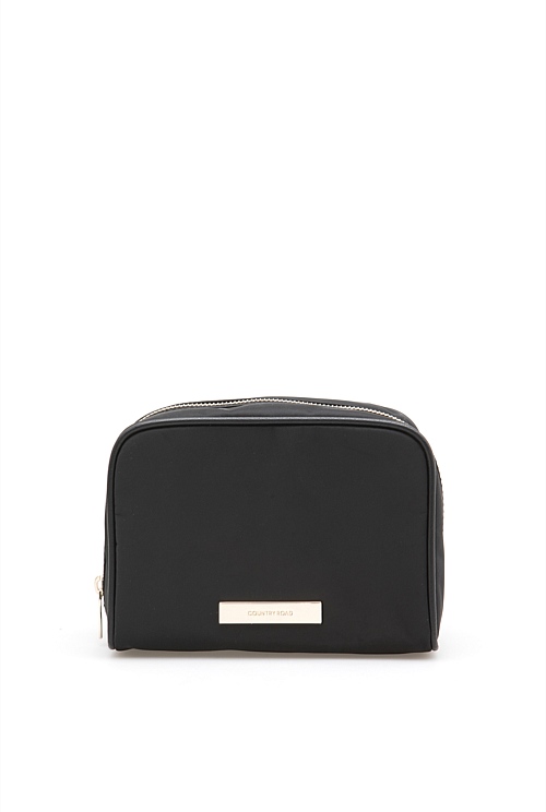 Black Classic Medium Cosmetic Case Bags Country Road