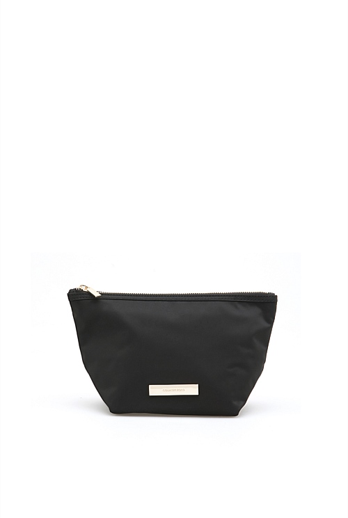 Black Classic Tri Cosmetic Case Bags Country Road