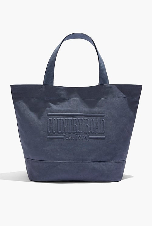 Chambray CR Heritage Shopper - Bags | Country Road