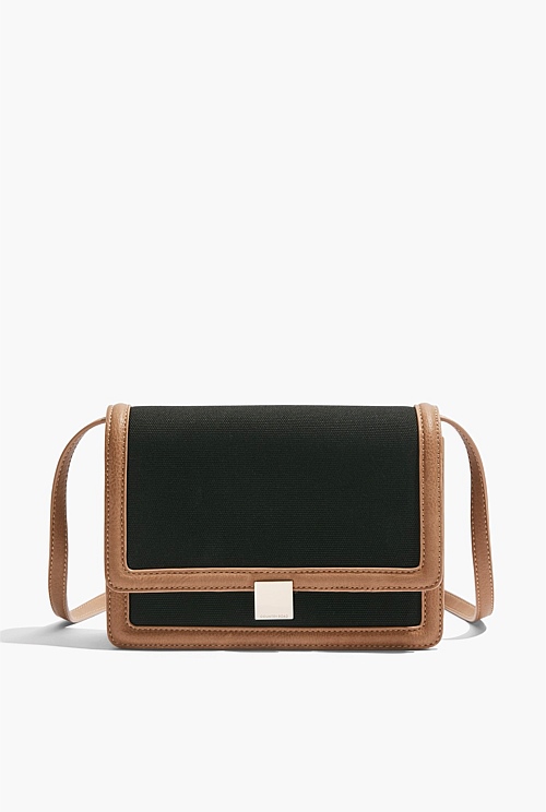 Black Branded Crossbody Bags Country Road