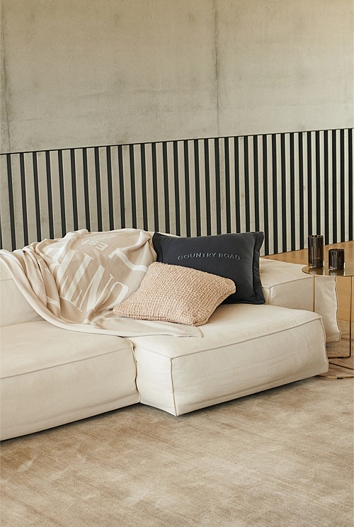 Butternut Organically Grown Cotton Heritage Knit Throw Throws