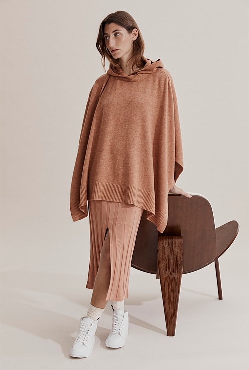 Marle Matilda Poncho - Carob main image 0