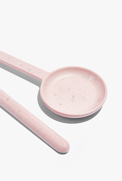 Rose Lorne Salad Servers Picnic Country Road