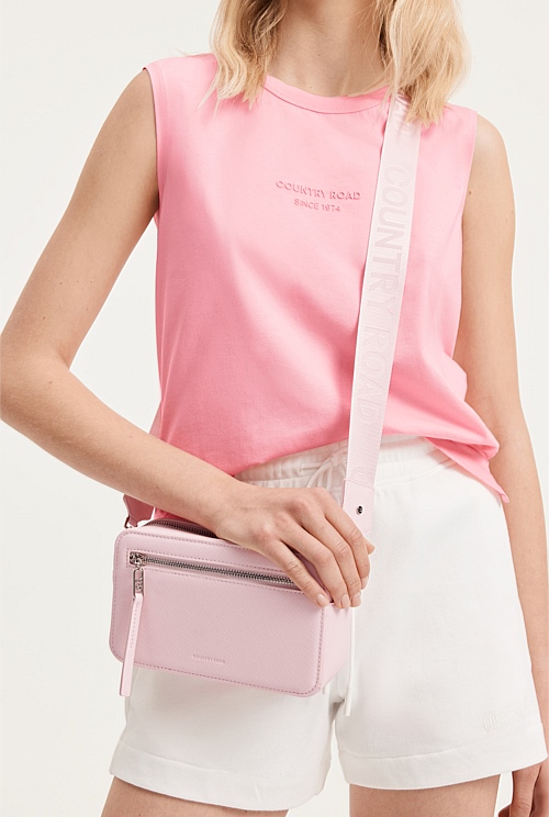 Ice Pink Branded Camera Bag Bags Country Road