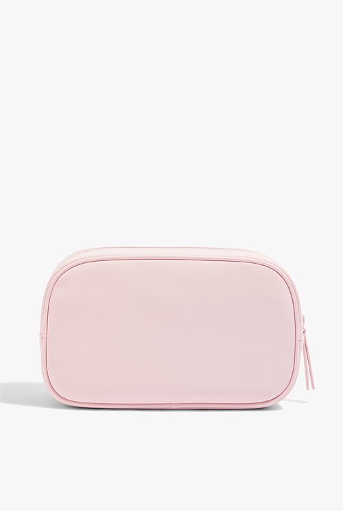 Ice Pink Coated Medium Cosmetic Case Bag Bags Country Road