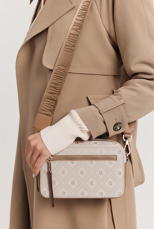 Natural Monogram Camera Bag Bags Country Road