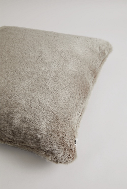 Ash Loui Faux Fur 60x60 Cushion Home Accessories Country Road