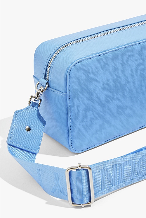 Cerulean Blue Branded Camera Bag Bags Country Road