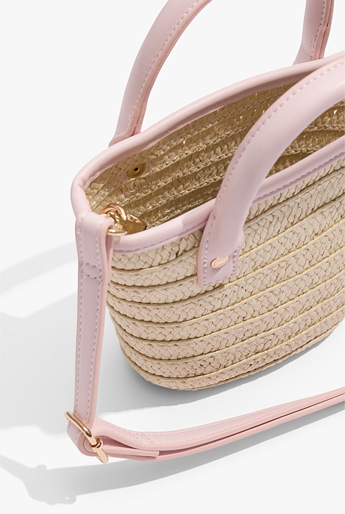 Pink Tint Woven Bag Accessories Country Road