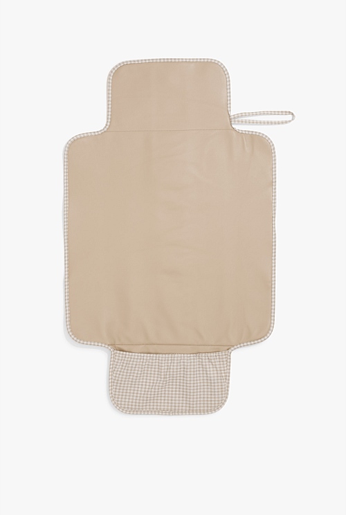 Gingham Linen Change Mat Accessories Country Road