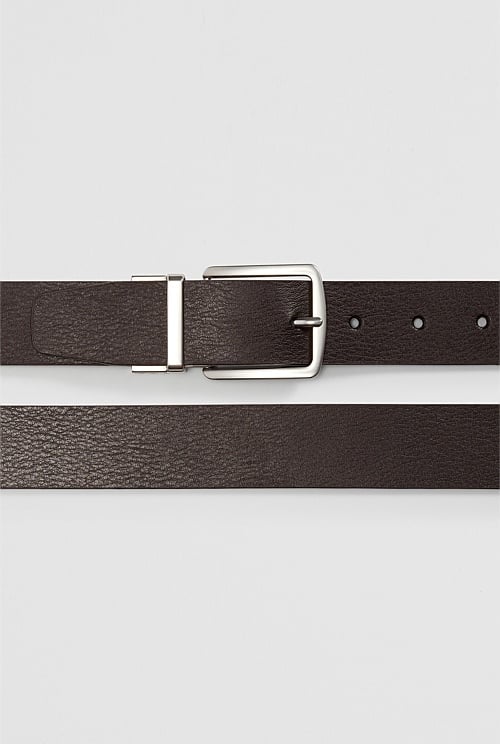 Chocolate Reversible Casual Belt - Belts | Country Road