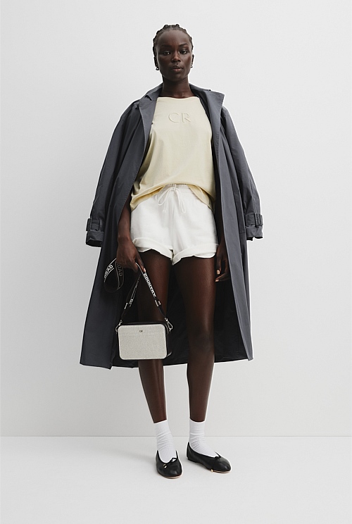 Black Canvas Contrast Camera Bag Bags Country Road