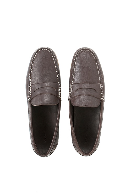 Chocolate Ewan Driving Moccasin - Casual Shoes | Country Road