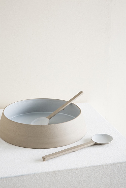 Tan Scope Salad Servers Kitchen & Dining Country Road