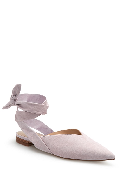 Lilac Hazel Knot Flat - Flats | Country Road