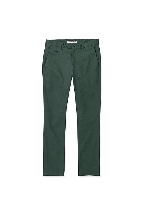 Racing Green Slim Stretch Chino - Chinos | Country Road