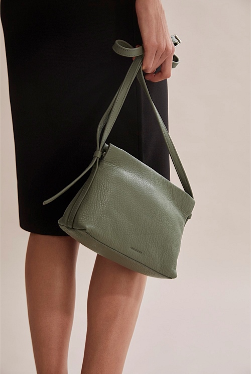 Moss Green Josie Sling Bag - Bags | Country Road