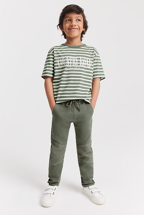 Sage Patch Jogger - Pants | Country Road