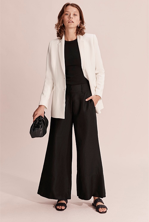 Antique White Longline Jacket Jackets & Coats Country Road